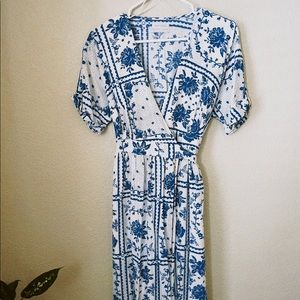 Urban Outfitters Floral Midi-Dress